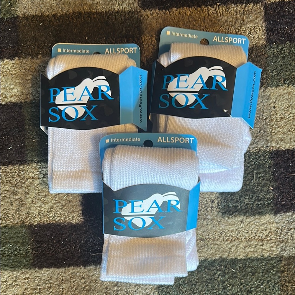 White Allsport Socks